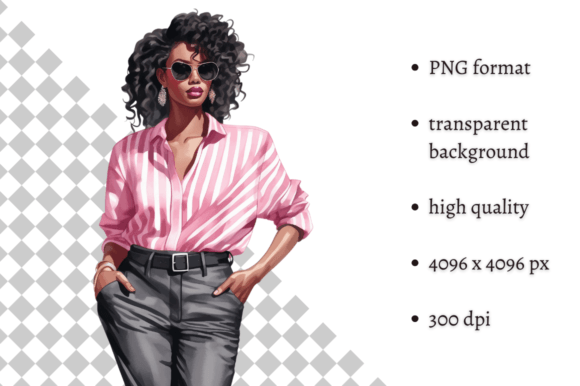 Download Fashion Lady Boss in Pink PNG Clipart - Pink png clipart Collection