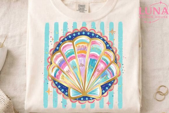 Download Colorful Seashell Beach Summer PNG Clipa - Summer Collection