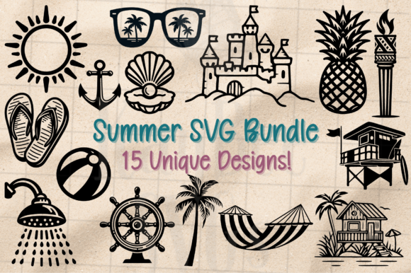 Download Summer SVG Bundle - Summer Collection