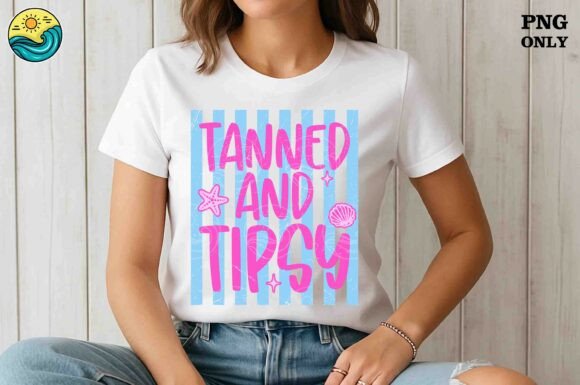 Download Tanned and Tipsy Summer Vacation BluePng - Summer Collection