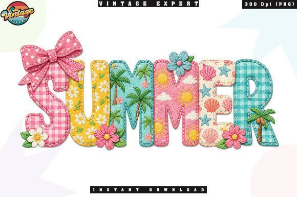 Download Tropical Beach Summer Patchwork PNG - Summer Collection
