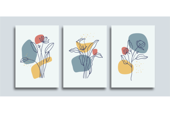 Download Minimalist Continuous LIne Art Flowers - Minimal Collection