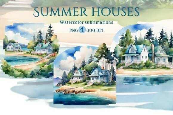 Download Summer Houses, Leisure, Forest, Vacation - Summer Collection