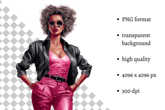 Download Fashion Lady Boss in Pink PNG Clipart - Pink png clipart Collection