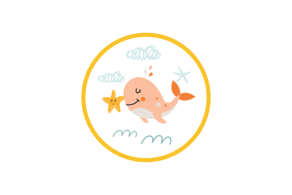 Download Sea Theme Stickers - Whale Svg Ocean - Premium Resources