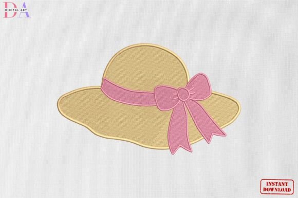 Download Elegant Summer Sun Hat Bow Charm - Summer Collection