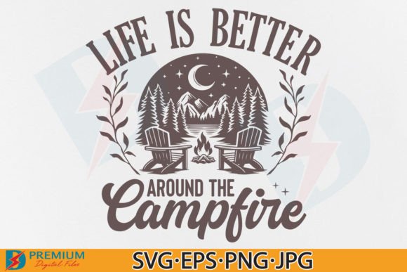 Download Campfire SVG, Camping Camper Camp Summer - Summer Collection