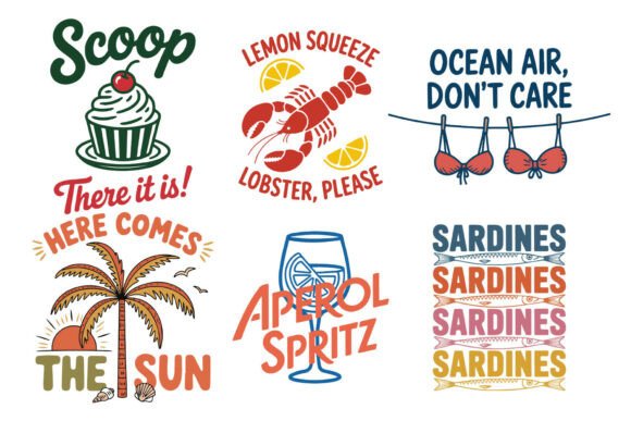 Download Coastal Vibes Summer SVG Bundle - Summer Collection