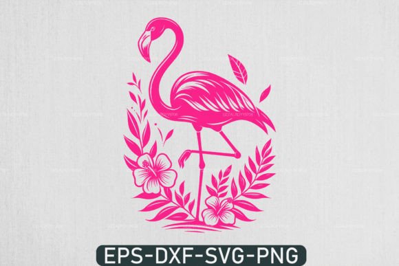 Download Pink Flamingo Svg, Cute Summer Svg - Summer Collection